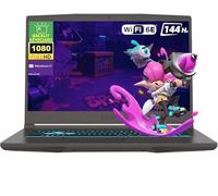 msi Laptop delgada para juegos FHD de 15.6 pulgadas, AMD Ryzen 5 7535HS, NVIDIA GeForce RTX 4060, 32GB RAM 2TB PCIe SSD, estación de acoplamiento de 256 GB 9H, Wi-Fi 6E, Bluetooth 5.3, teclado