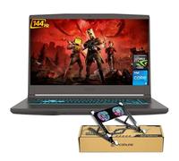 msi Laptop para juegos Thin 15 RTX 4050, pantalla FHD de 15.6 pulgadas de 144 Hz, Intel Core i5-13420H, 32 GB de RAM, SSD de 2 TB, RJ-45, teclado retroiluminado, paquete con enfriador de laptop PCO