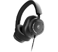 MSI Maestro 300 Gaming Headset - Controladores de neodimio de 40 mm, micrófono unidireccional (cardioide), Almohadillas de Espuma de Alta Densidad, diseño Ligero y Giratorio, USB-C