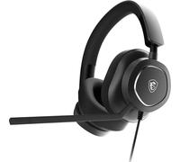 MSI Maestro 300 Gaming Headset - Controladores de neodimio de 40 mm, micrófono unidireccional (cardioide), Almohadillas de Espuma de Alta Densidad, diseño Ligero y Giratorio, USB-C