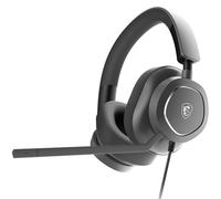 MSI Maestro 300 Gaming Headset - Controladores de neodimio de 40 mm, micrófono unidireccional (cardioide), Almohadillas de Espuma de Alta Densidad, diseño Ligero y Giratorio, USB-C