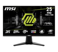 MSI MAG 255F E20, 24.5 pulgadas FHD 1920 x 1080 Monitor para juegos - 200Hz, 0.5ms, HDR listo, AMD FreeSync Premium, cuidado de los ojos, visión AI, HDMI 2.0b, DP 1.2a, sin marco, inclinación