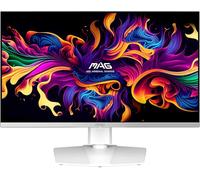 MSI mag 272QPW QD-OLED X28 27" 2560x1440 (QHD), 280Hz, sincronización adaptativa, Compatible con HDR, HDMI, Puerto VGA, Montaje VESA, inclinable, Bisel Fino en 4 Lados, 0,03 ms, Blanco