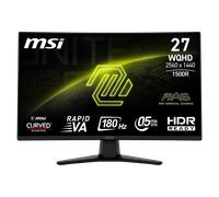 MSI - MSI MONITOR MAG 274CQF. 27 RAPID VA CURVO 1500R. 2560X1440 . 180HZ. NEGRO