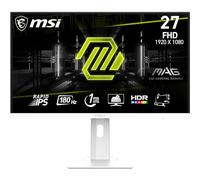 Monitor MSI MAG 274PFWDE 27" FullHD 180Hz Rapid IPS 1ms HDR Blanco