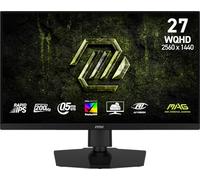 MSI mag 274QPF E20 27" 2560x1440 (WQHD), 200Hz, AMD Adaptive-Sync, HDR Ready, HDMI, Conector VGA, Montaje VESA, Inclinación, Apertura Estrecha 4 Lados, 0,5 ms, Negro