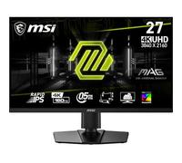 MSI mag 274UPF E2 Monitor UHD Gaming de 27 Pulgadas, Panel IPS rápido de 3840 x 2160, 160 Hz / 0,5 ms (GtG, mín sRGB del 133%, Diseño sin Marco, VESA DisplayHDR 400, DisplayPort