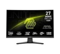 MSI MAG 275CQFDE E18 Gaming-Monitor 68.6 cm (27 Zoll), schwarz, QHD, Rapid-VA, Curved, HD-Ready, 180Hz Panel (9S6-3CE91H-010)