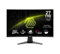 Monitor gaming msi mag 27c6x 27pulgadas lcd 250hz curvo dp hdmi
