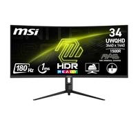 MSI Optix MAG342CQR pantalla para PC 86,4 cm (34") 3440 x 1440 Pixeles UltraWide Quad HD LCD Negro