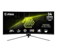 MSI MAG 345CQR pantalla para PC 86,4 cm (34") 3440 x 1440 Pixeles UltraWide Dual Quad HD Negro