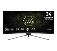 Monitor MSI MAG 345CQRF E20 34" UltraWide Dual Quad HD 200Hz Rapid VA Curvo Ajuste de altura