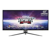 MSI mag 401QR - Monitor Gaming de 40" UWQHD (3440 x 1440) Panel IPS, 155 Hz / 1ms, 21:9, HDR 400, FreeSync Premium, Display Port 1.4a & HDMI 2.0 & Puerto Tipo C - Negro