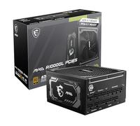 MSI mag A1000GL PCIE5 1000W 80 Plus Gold Fuente de alimentación Modular - Negro | 306-7ZP9B18-CE0