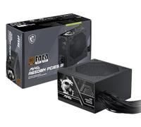MSI mag A650BN PCIE5 III, Fuente de alimentación no Modular para Juegos de 650 W, Bronce 80+, Cables duales de 12 V-2 x 6, Condensador de Grado de Servidor, Listo para ATX 3.1 y PCIe 5.1, bajo Ruido