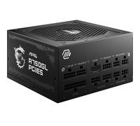 MSI mag A750GL PCIE5 - Fuente de alimentación, 750W, 80 Plus Gold, Totalmente Modular, ATX 3.0, Soporte GPU PCIe 5.0, Ventilador FDB de 120mm, Full-Bridge LLC, Cables Planos Negros,7 años de garantía