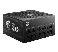 MSI MAG A850GL PCIE5 - Fuente de Alimentación, 850W, 80 Plus Gold, Totalmente Modular, ATX 3.0, Soporte GPU PCIe 5.0, Ventilador FDB de 120mm, Full-Bridge LLC, Cables Planos Negros - 7 Años de Garantí