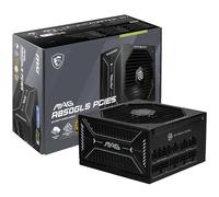 MSI mag A850GLS PCIE5 ATX 3.1 Fuente de alimentación para Juegos - Full Modular - 80 Plus Gold Certified 850W - Condensadores 100% japoneses 105°C - ATX PSU - Garantía de 10 años
