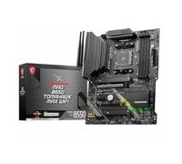 MSI MAG B550 Tomahawk MAX - Placa base para juegos WiFi (AMD AM4, DDR4, PCIe 4.0, SATA 6Gb/s, M.2, USB 3.2 Gen 2, HDMI/DP, ATX, Wi-Fi 6E, procesadores AMD Ryzen serie 5000)