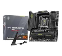 MSI mag B850M Mortar - Placa Base WiFi, mATX - Soporta procesadores AMD Ryzen 9000/8000/7000, AM5-60A SPS VRM, DDR5 Memory Boost 8200+ MT/s (OC), PCIe 5.0 x16, M.2 Gen5, Wi-Fi 7, 5G LAN