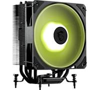 MSI MAG COREFROZR AA13 - Enfriador de aire para CPU ARGB - Compatible con LGA 1700/1851 / AM5/AM4 - Ventilador ARGB PWM de 120 mm - Tubos de calor de tacto directo - Pasta térmica preaplicada - Negro