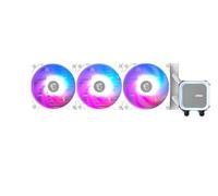 MSI MAG Coreliquid A13 360 White - AIO ARGB - Enfriador líquido de CPU - Radiador de 360 mm - Listo para LGA 1851 - Ventiladores triples ARGB PWM de 120 mm, color blanco