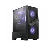 MSI MAG Forge 100M Midi Tower Negro, Transparente