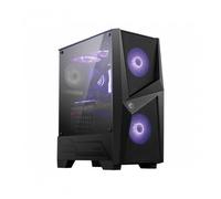 MSI MAG Forge 100M Midi Tower Negro, Transparente