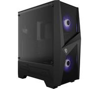 MSI MAG Forge 100M Midi Tower Negro, Transparente