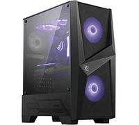 MSI MAG Forge 100M Midi Tower Negro, Transparente