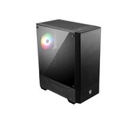 MSI mag Forge 110R - Torre Gaming ATX con Ventilador ARGB, Panel Frontal Minimalista, Cristal Templado, Alto Flujo de Aire, Compatible con Refrigeración Líquida - Caja PC Gaming
