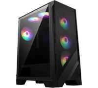 MSI MAG FORGE 120A AIRFLOW carcasa de ordenador Midi Tower Negro, Transparente