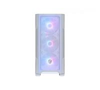 MSI MAG FORGE M100R Midi Tower Transparente, Blanco