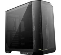 MSI mag PANO 100L PZ Mid Tower ATX Gaming Case, plástico ABS, Acero SPCC, Vidrio Templado, Soporte de retroconexión, Pantalla panorámica de 270 Grados, Soporte de GPU, Filtro de Polvo