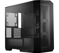 MSI mag PANO M100L PZ - Torre Gaming Micro-ATX con Panel Panorámico de Cristal, Ventilación Optimizada, Compatible con ARGB y Refrigeración Líquida - Caja PC Compacta