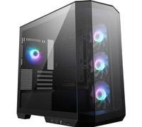 MSI mag PANO M100R PZ mATX - Caja: 3 Ventiladores ARGB de 120 mm y 1 Ventilador ARGB de 120 mm, Soporte para GPU, Filtro Antipolvo, Espacio para gestión de Cables de 33 mm, USB Tipo C