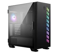 MSI MAG VAMPIRIC 300R Caja PC Mid-Tower - Cristal Templado, Placa Base y Capacidad Radiador Dual 360mm, Soporte de GPU, Función E/S Inteligente, Panel ARGB LED y Ventilador 120mm - Mystic Light
