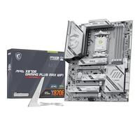 MSI MAG X870E Gaming Plus MAX - Placa base WiFi, ATX, compatible con procesadores AMD Ryzen 9000/8000/7000, AM5 - DDR5 Memory Boost (hasta 8200+ MT/s OC), PCIe 5.0 x16, M.2 Gen5, Wi-Fi 7, 5G LAN