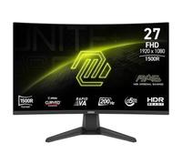 MONITOR GAMING MSI MAG 276CF E20. 27" FHD 1920X1080. 200HZ 0.5MS. CURVO . 2XHDMI. DP 9S6-3CE11M-035