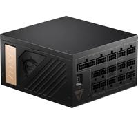 MSI Meg AI1300P PCIE5 Fuente de Alimentación 1300W, 80+ Platinum, ATX 3.0 Totalmente Modular, Soporte GPU PCIe 5.0, Ventilador 120 mm