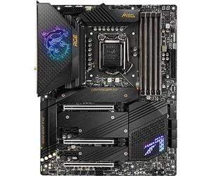MSI Meg Z590 Ace - Placa Base para Juegos (ATX, Intel Core de 11ª/10ª generación, Enchufe LGA 1200, SLI/CFX, DDR4, PCIe 4, Ranuras M.2, USB 3.2 Gen 2, Wi-Fi 6E, Mystic Light RGB)