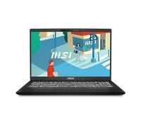 MSI Modern 15 H C13M-082XES Intel® Core™ i7 i7-13620H Portátil 39,6 cm (15.6") Full HD 32 GB DDR4-SDRAM 512 GB SSD Wi-Fi 6E (802.11ax) Negro