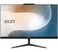MSI Modern AM242 12M-1629XDE Todo en Uno negro 23.pantalla FHD de 8" (60,5 cm), Intel Core i3-1215U, 8 GB de RAM, SSD M.2 de 256 GB, gráficos Intel, Wi-Fi 6E, Bluetooth 5.3, sin sistema operativo