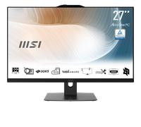 MSI Modern AM272P 1M-1427AT «todo en uno», negro Pantalla FHD de 27" (68,6 cm), Intel Core 5 120U, 16 GB de RAM DDR5, SSD M.2 de 512 GB, tarjeta gráfica Intel, Wi-Fi 6E, Bluetooth 5.3, Windows 11 Pro