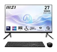 MSI Modern AM273Q AI 1UM-063FR PC Todo-en-Uno, pantalla IPS WQHD de 27", Intel Core Ultra 5 125H, 16GB DDR5, SSD 512GB PCIe NVMe, WiFi 6E, cámara web y altavoces - Teclado, ratón, Windows 11 Pro