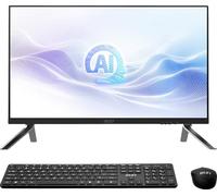 MSI Modern AM273Q AI AIO Desktop: 68.6 cm QHD, Intel Core 7-155H, memoria de 32GB, SSD M.2 NVMe de 1TB, WiFi 6E, BT 5.3, negro, Windows 11 Pro: 1UM-037US