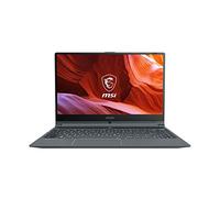 MSI Moderno portátil Profesional 14 Ultra Delgado y Ligero: 14 Pulgadas FHD 1080p, Intel Core i5-10210U, UMA, 8 GB, 512 GB SSD, Win10, Gris Carbono (A10M-1052)