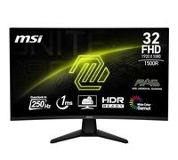 MSI Monitor Gaming mag 32C6X, 1920x1080 (FHD), 31.5", 16:9, Curve 1500R, Negro