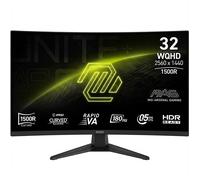 MSI Monitor Gaming Optix MAG 321CQFDE E18, 31.5", Quad HD, 165Hz, Curvo, VA