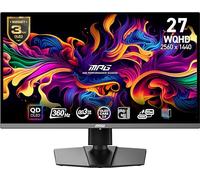 MSI MPG 271QRX OLED, Monitor de Juego 27, 2560 x 1440 (QHD), Tiempo de Respuesta 0,03 ms, 360 Hz, True Black HDR 400, HDMI, Puerto DP, USB Tipo C, Inclinación, Altura